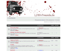Tablet Screenshot of lj80-freun.de